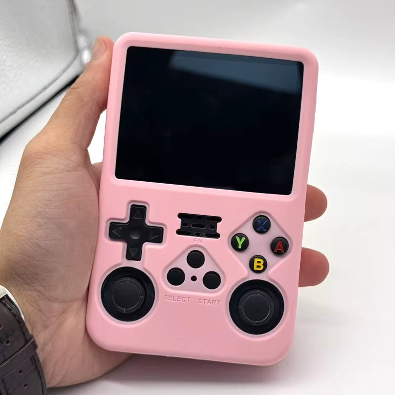 Silicone Case for R36S Handheld Game Console Protective Cover Scratch Resistant Dustproof Storage Box Soft Shell for R36S Consol