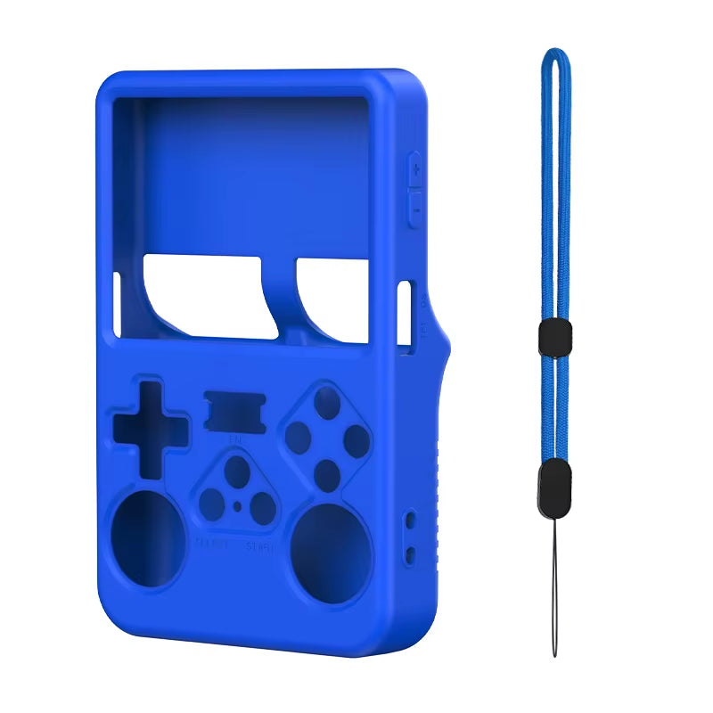Silicone Case for R36S Handheld Game Console Protective Cover Scratch Resistant Dustproof Storage Box Soft Shell for R36S Consol