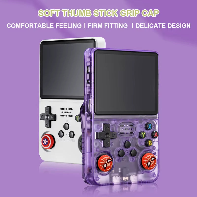 Thumb Stick Grip Cap Cover for R36S R36H RG40XX H R36 PRO K36 Retro Game Console Joystick Silicone Protector Case Accessories