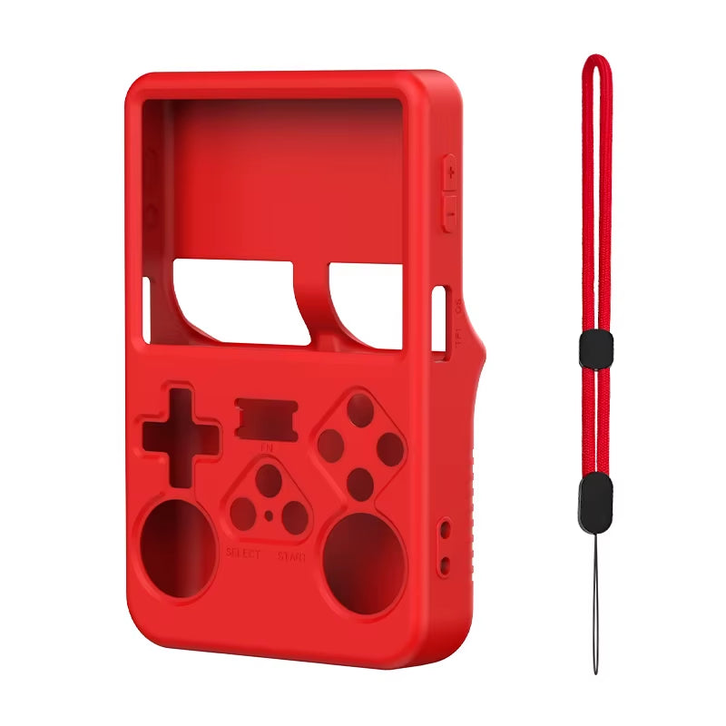 Silicone Case for R36S Handheld Game Console Protective Cover Scratch Resistant Dustproof Storage Box Soft Shell for R36S Consol